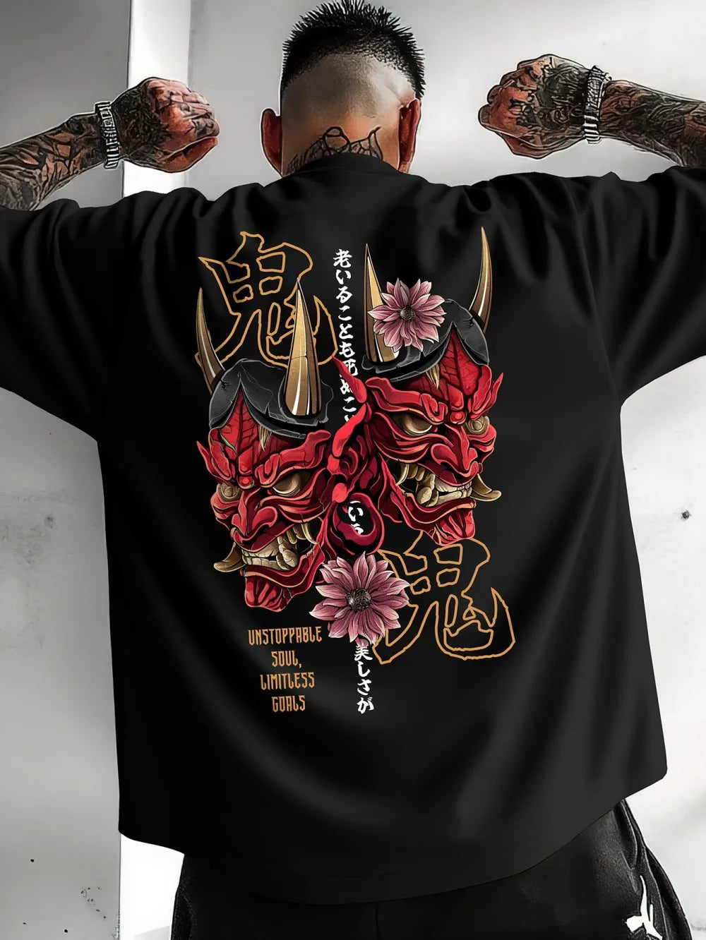 Men’s Ghost Print Long-Sleeve Performance Shirt