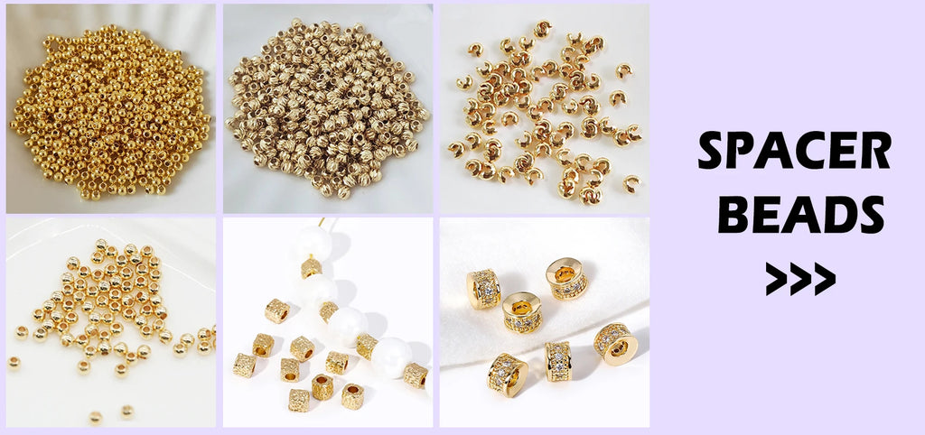 Cadena de latón bañado en oro de 14K para bisutería