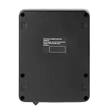 8" Low-Profile Amplified Subwoofer System, Under Seat Powered Subwoofer Active Hideaway Car Truck Sub, Built-in Amplifier, Remo