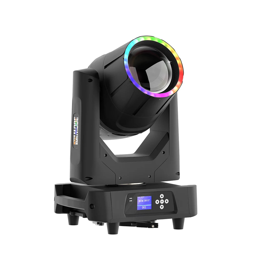 380W 19R IP65 RGB Ring DMX Moving Head Beam Light
