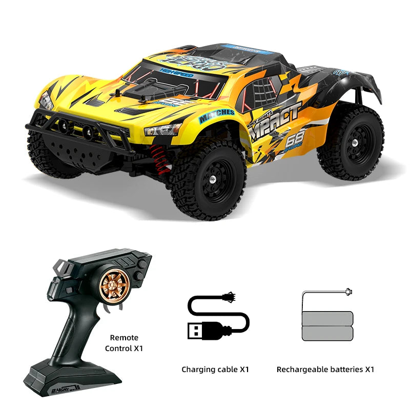 1/12 Rc Car Remote Control Climbing Vehicle with Light High-speed Wireless Model Radio-control Off-road Car Children Boys Gift