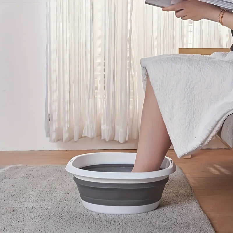 3-Piece Foldable Multipurpose Wash Basin Set