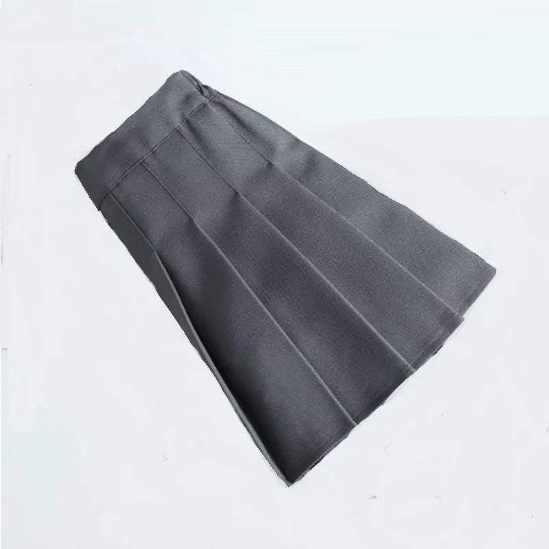 Girls’ Pleated School Uniform Skirt