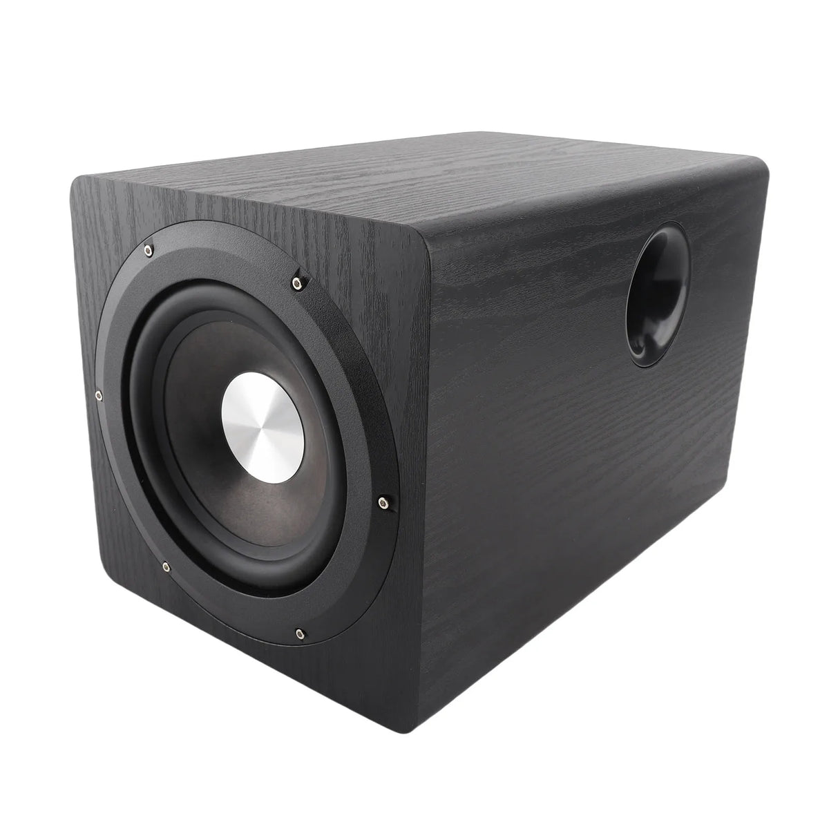 6.5 Inch Powered Subwoofer HiFi 100W High Power Deep Bass Turbocharged Subwoofer Black Subwoofer