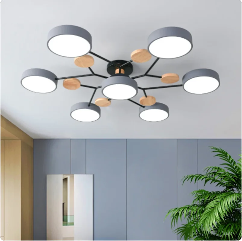 Modern MOLDEN LED Flush-Mount Chandelier