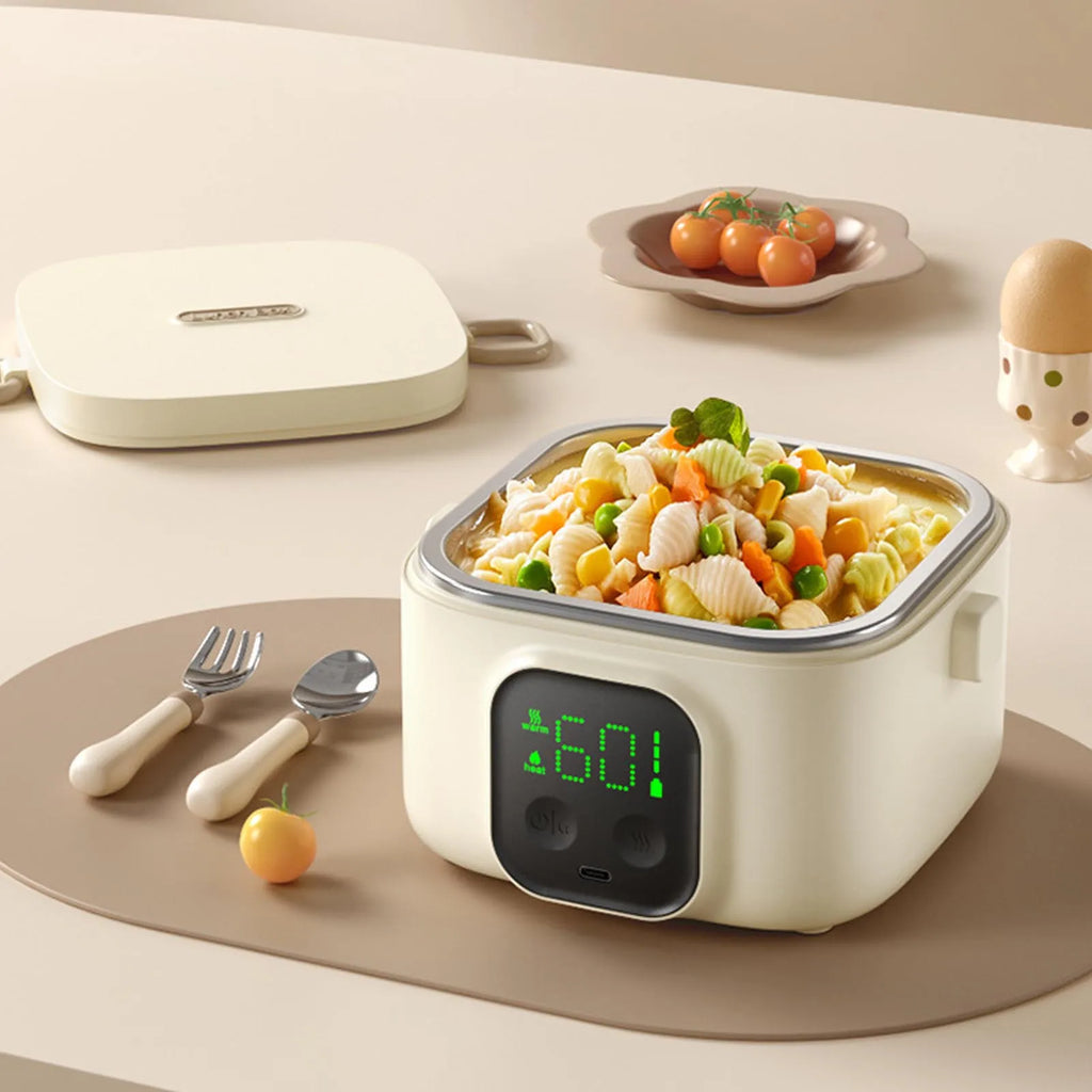 Fiambrera eléctrica recargable de 500 ml