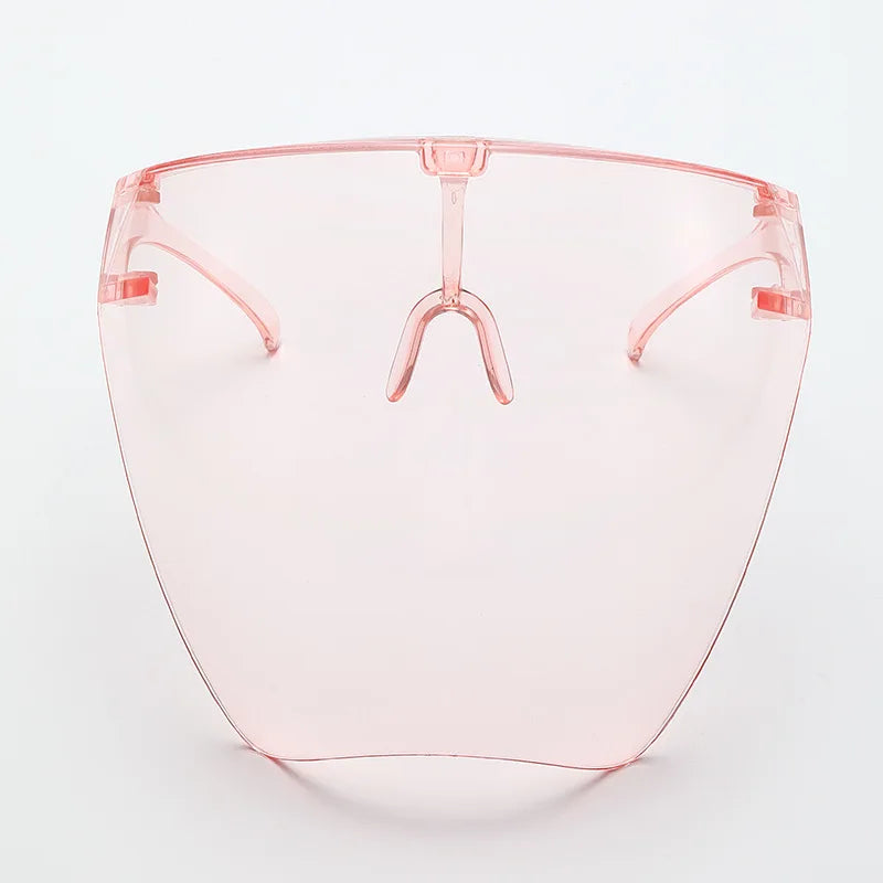 Full-Face Shield Sunglasses - Pink