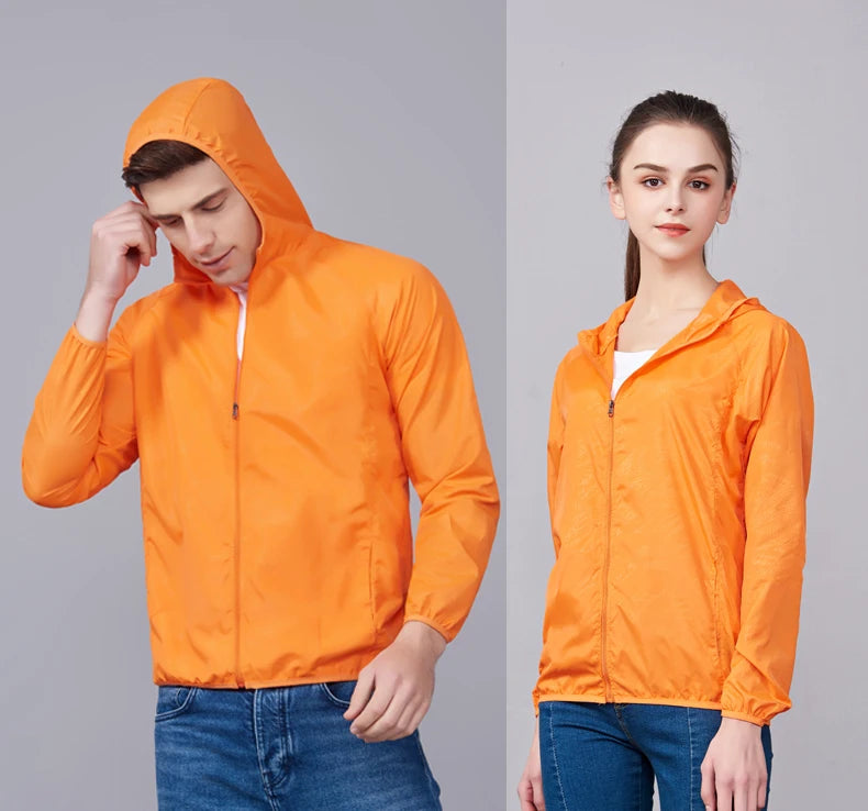 Chaqueta de senderismo ligera unisex JNLN