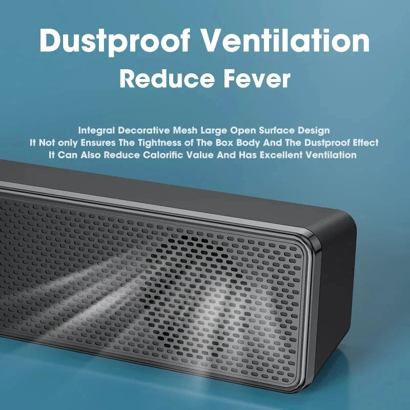 Bluetooth Soundbar for PC, TV & Laptop
