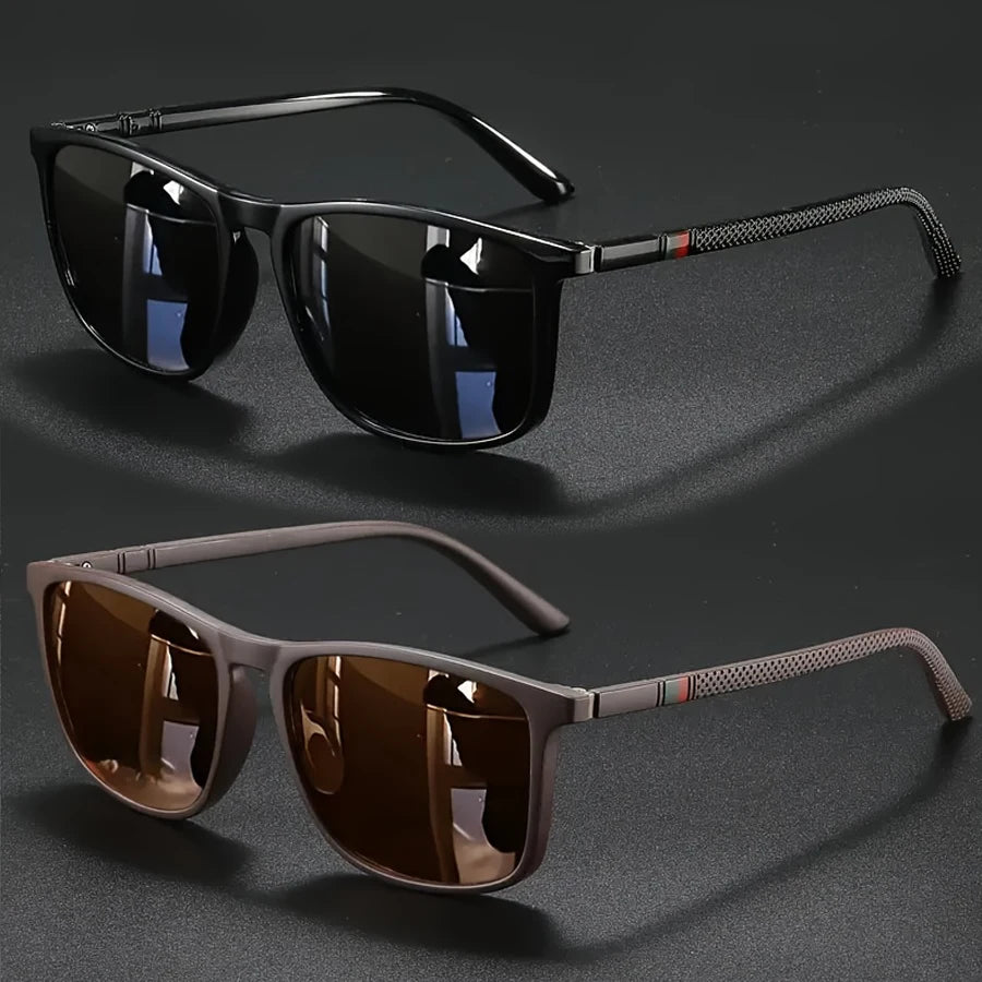 Vintage Square UV400 Sunglasses – 2/3 Pack
