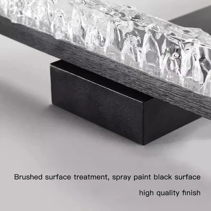 Ice-Pattern LED Ceiling Light