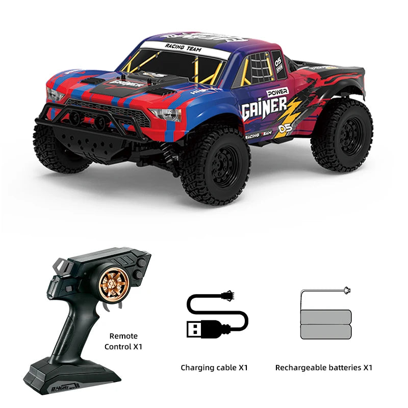 1/12 Rc Car Remote Control Climbing Vehicle with Light High-speed Wireless Model Radio-control Off-road Car Children Boys Gift