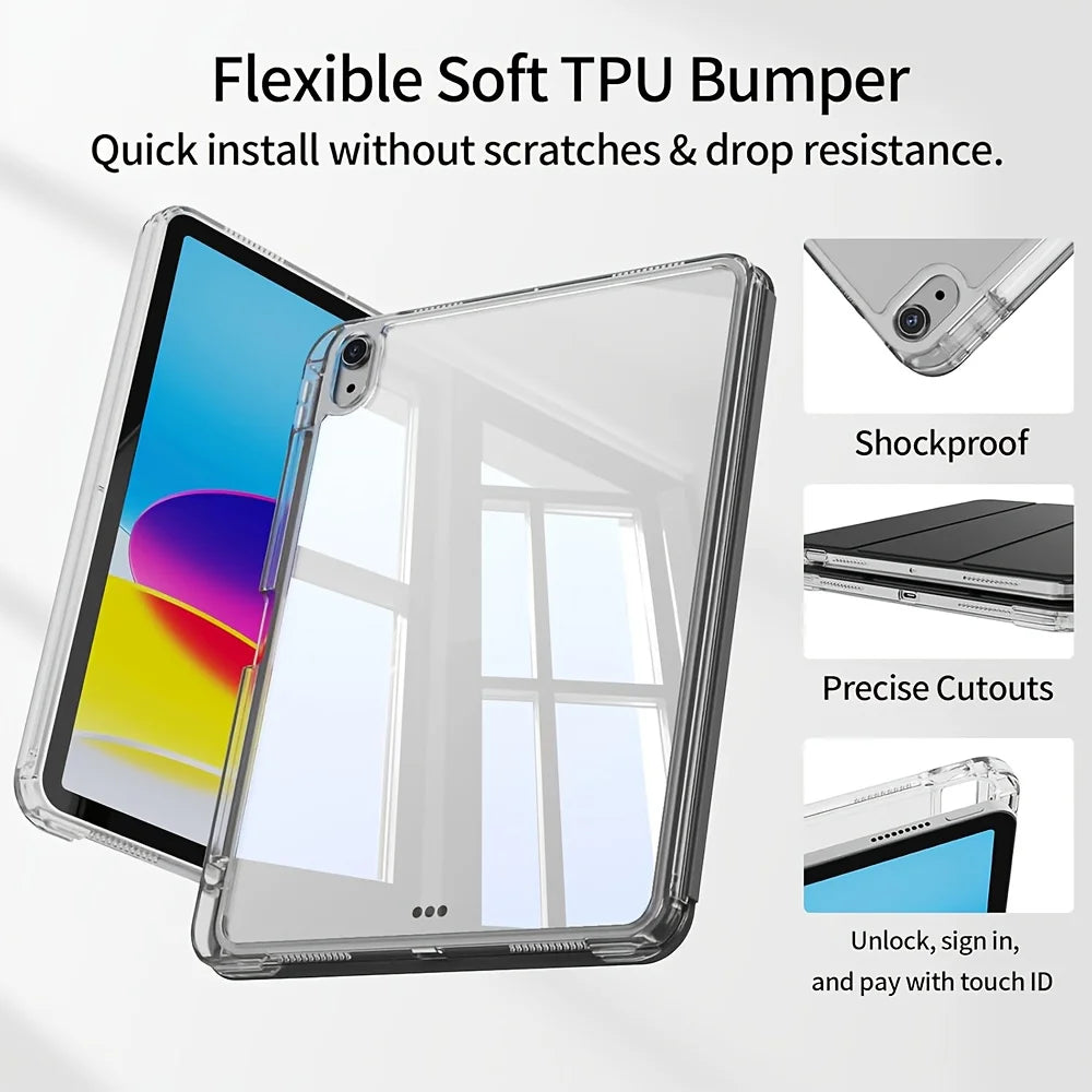 Clear Case for Compatible iPad Models