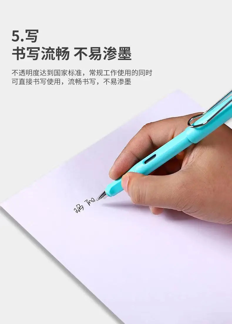 100pcs/lot A4 White Printer Paper Office Suppliesdraft Multi-purpose Business Printing Information Draft Wood Pulp Copy Papers