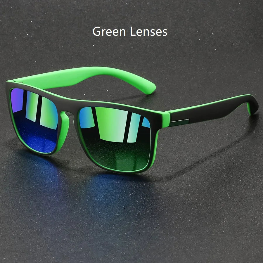 Vintage Square Anti-Glare Sunglasses