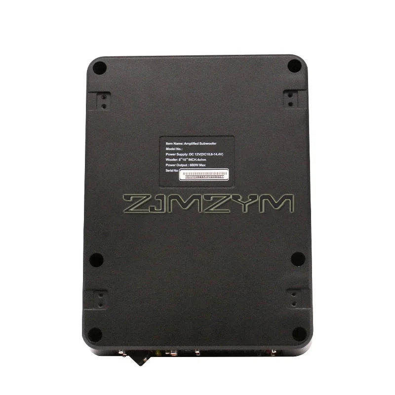 12V High Power Active Subwoofer with Built-in Amplifier, 10"  8'' Slim Under-Seat Active Powered Car Truck Subwoofer