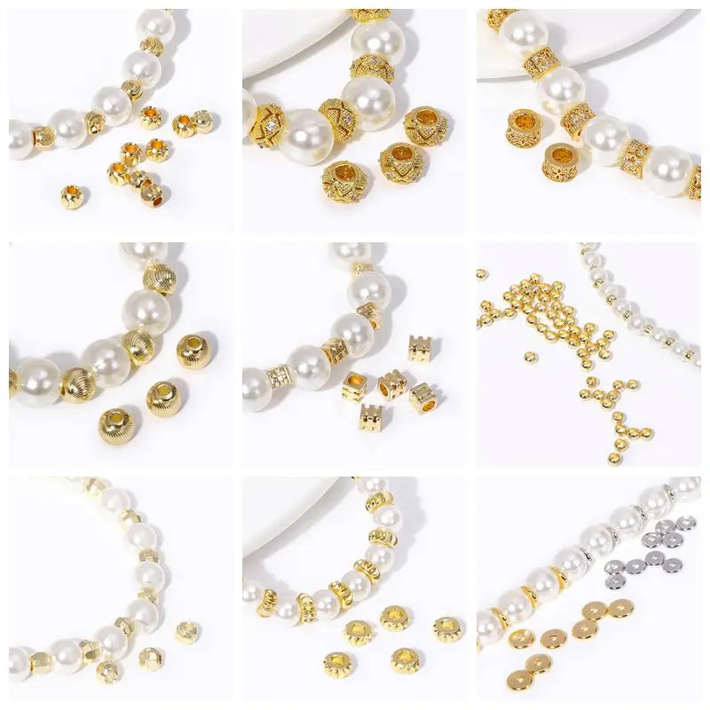 14K Gold-Plated Brass Jewelry-Making Chain