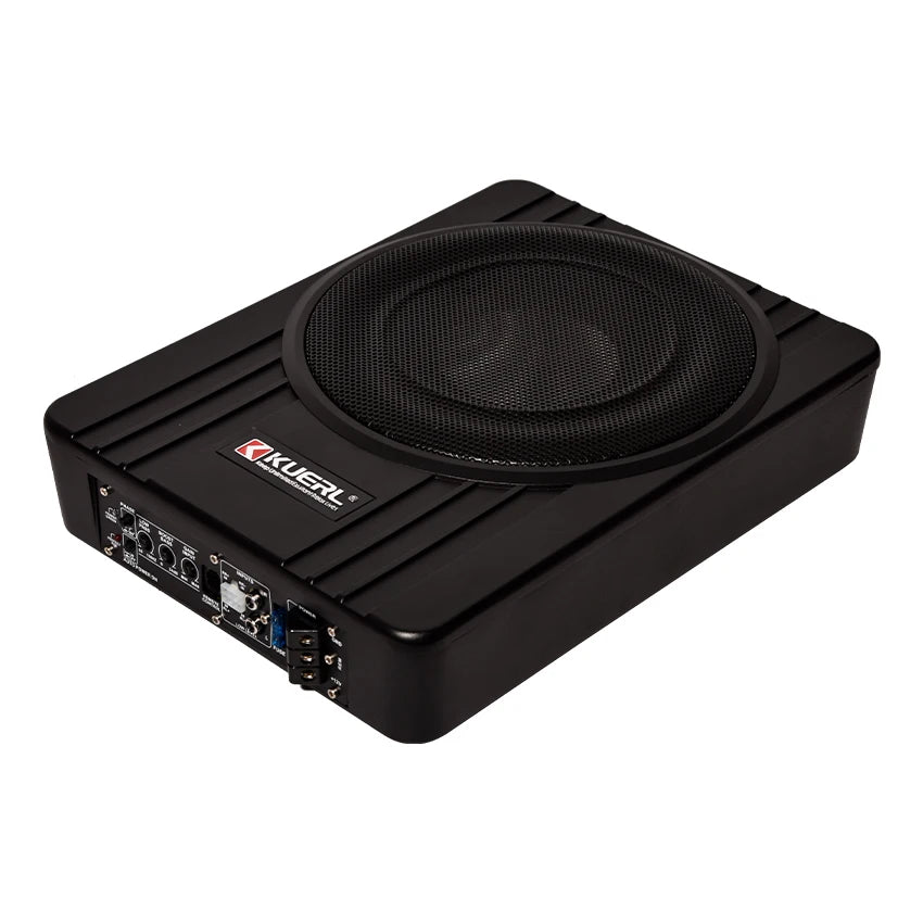 8/10 Inch Subwoofer Car Audio 12V600W High-power Aluminum Alloy Car Speaker Under Seat Woofer Modification Ultra-thin Subwoofer