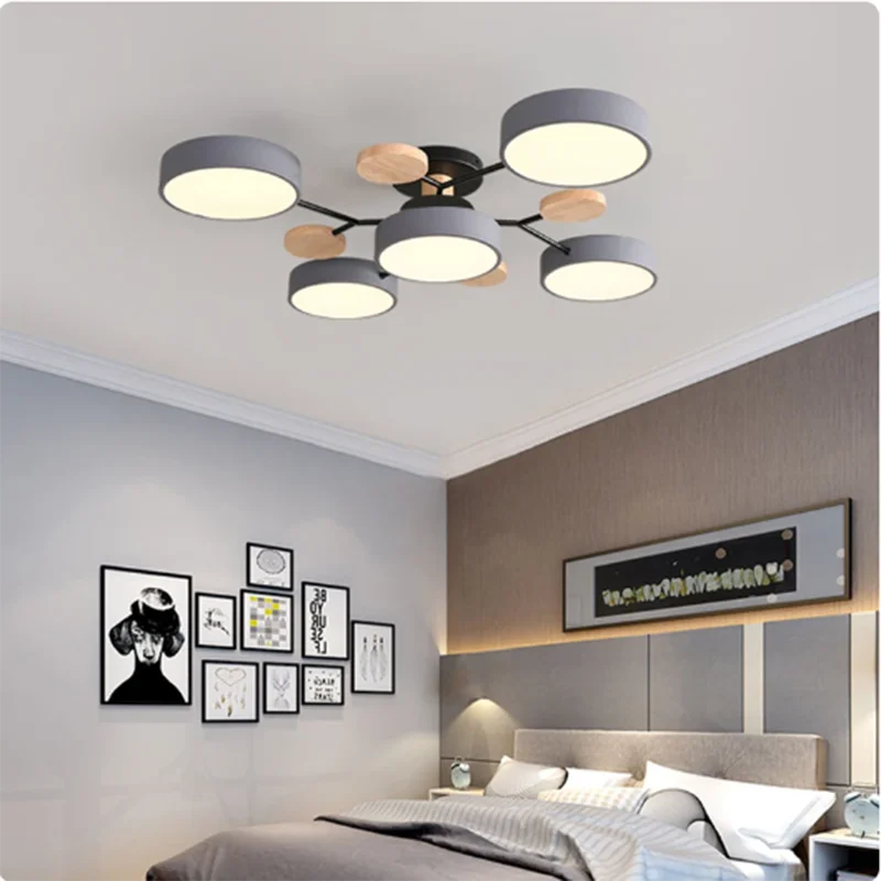 Modern MOLDEN LED Flush-Mount Chandelier