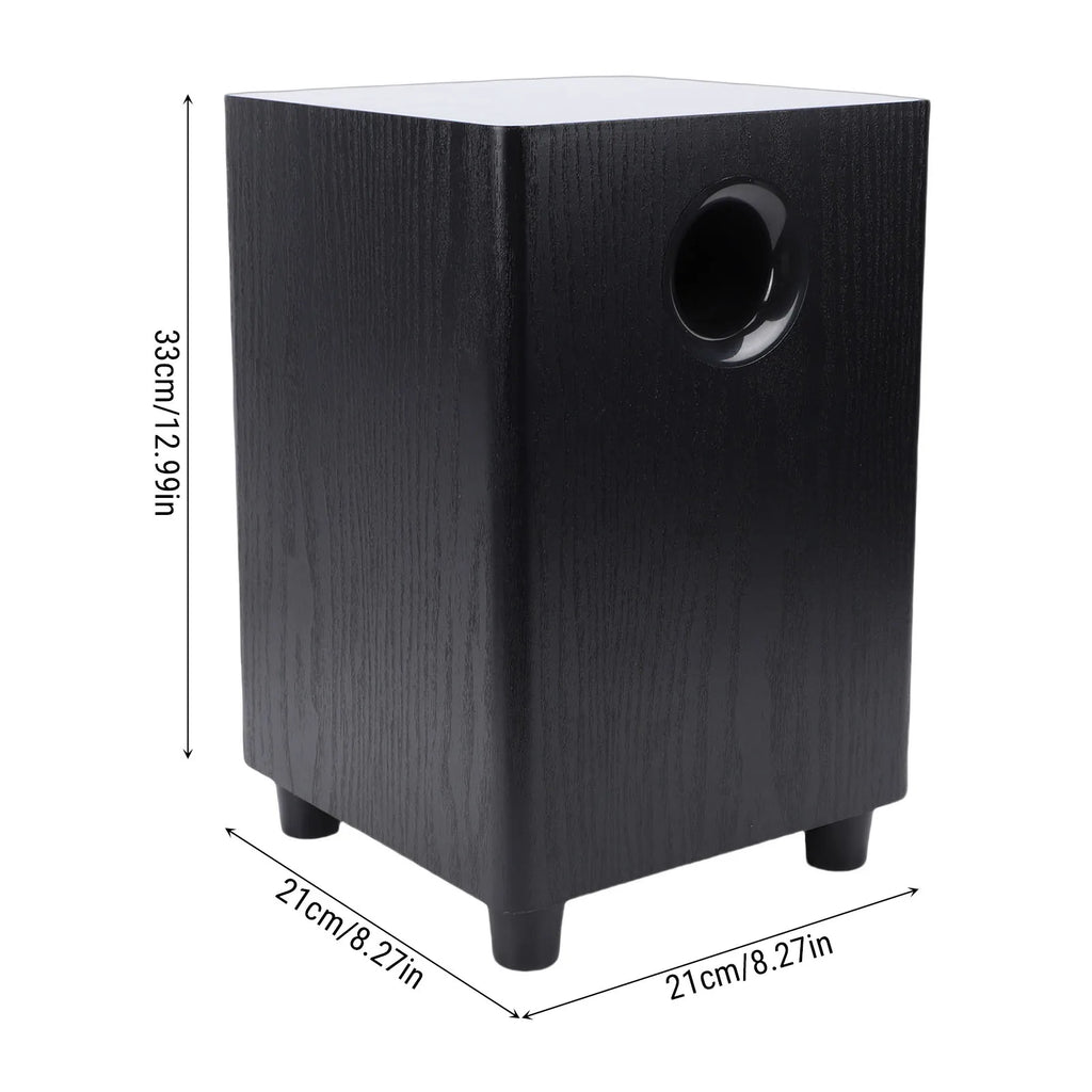 100W Home Subwoofer 6.5 Inch Independent Passive Subwoofer Speaker Plug and Play for Home Theater Party Home Theater Subwoofer
