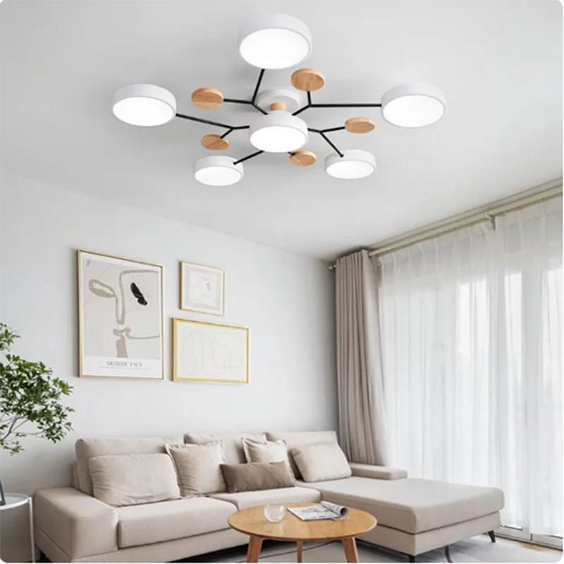 Modern MOLDEN LED Flush-Mount Chandelier