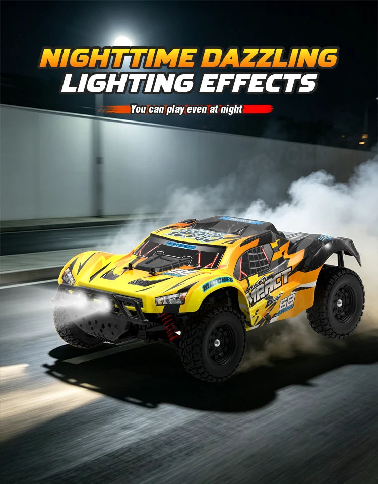 1/12 Rc Car Remote Control Climbing Vehicle with Light High-speed Wireless Model Radio-control Off-road Car Children Boys Gift