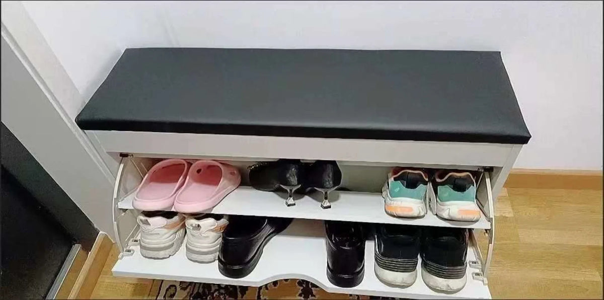 Entryway Shoe Bench with Storage