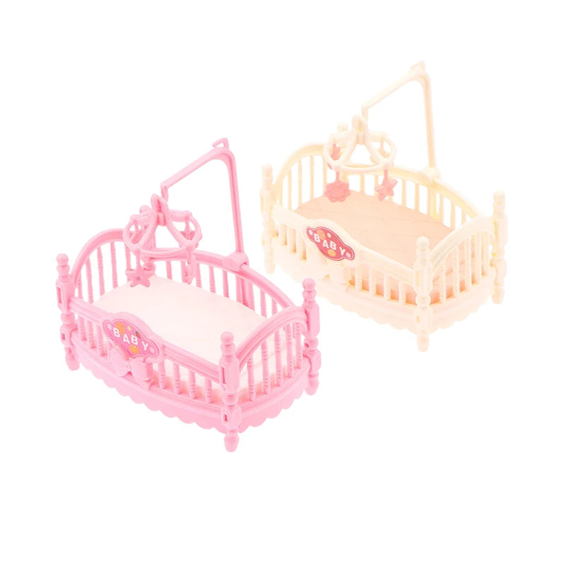 1:12 Dollhouse Miniature Baby Bassinet & Cradle