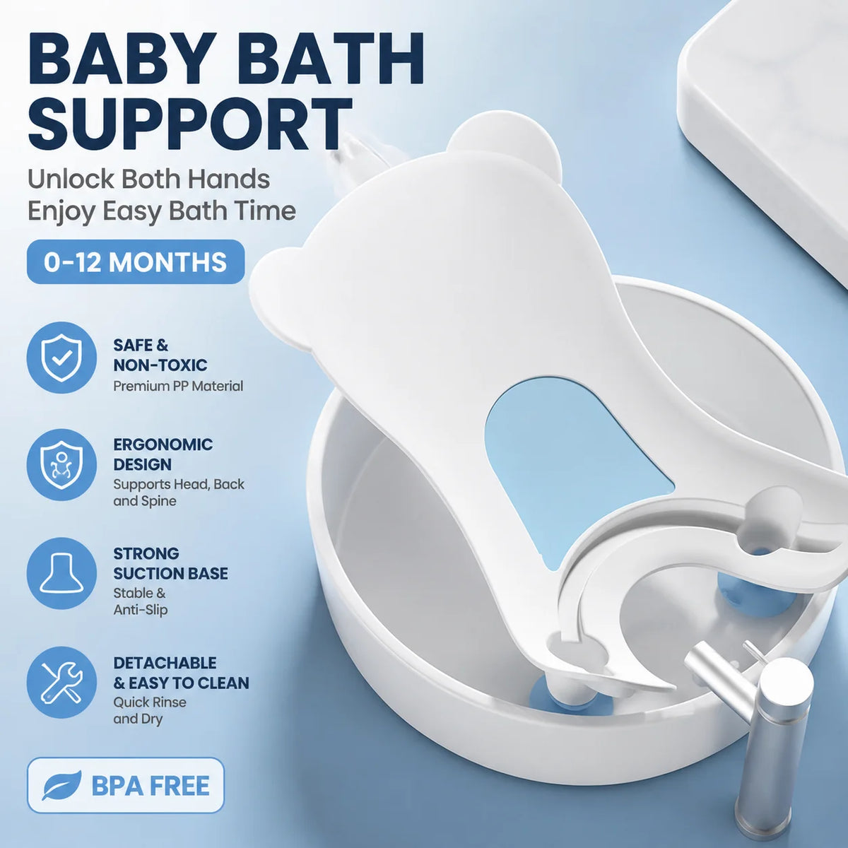 Newborn Baby Washing & Bath Basin