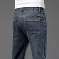Men’s Classic Straight-Leg Jeans – Blue or Dark Gray