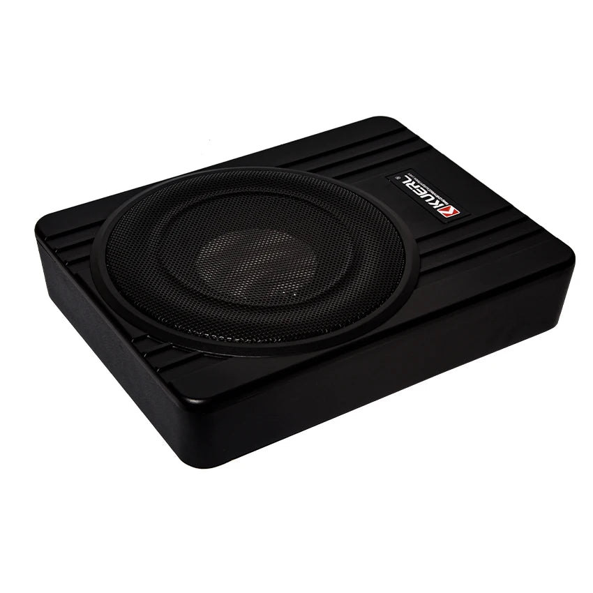 8/10 Inch Subwoofer Car Audio 12V600W High-power Aluminum Alloy Car Speaker Under Seat Woofer Modification Ultra-thin Subwoofer