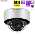 SIMICAM 4MP/5MP/4K Dome IP Camera – PoE/DC12V with Built-In Mic