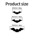 Halloween 3D Bat LED Night Light Wall Decor