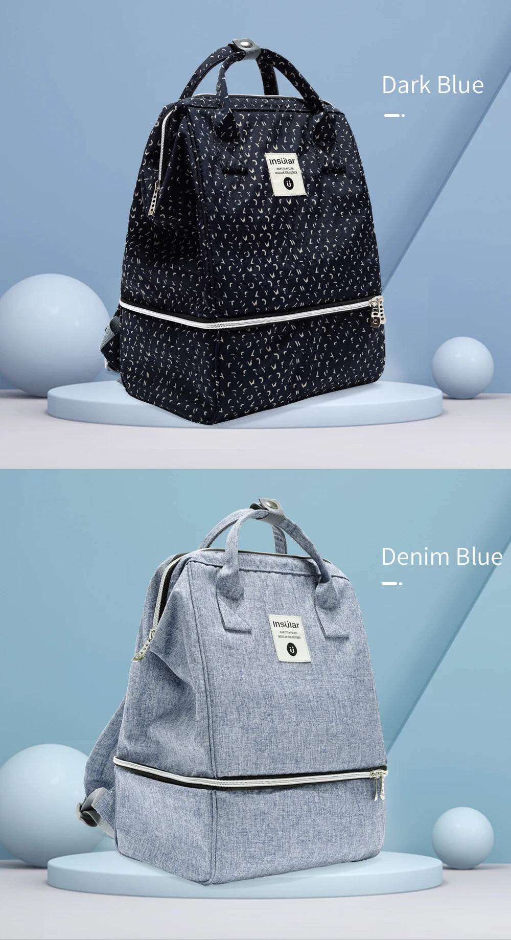 Waterproof Baby Diaper Backpack
