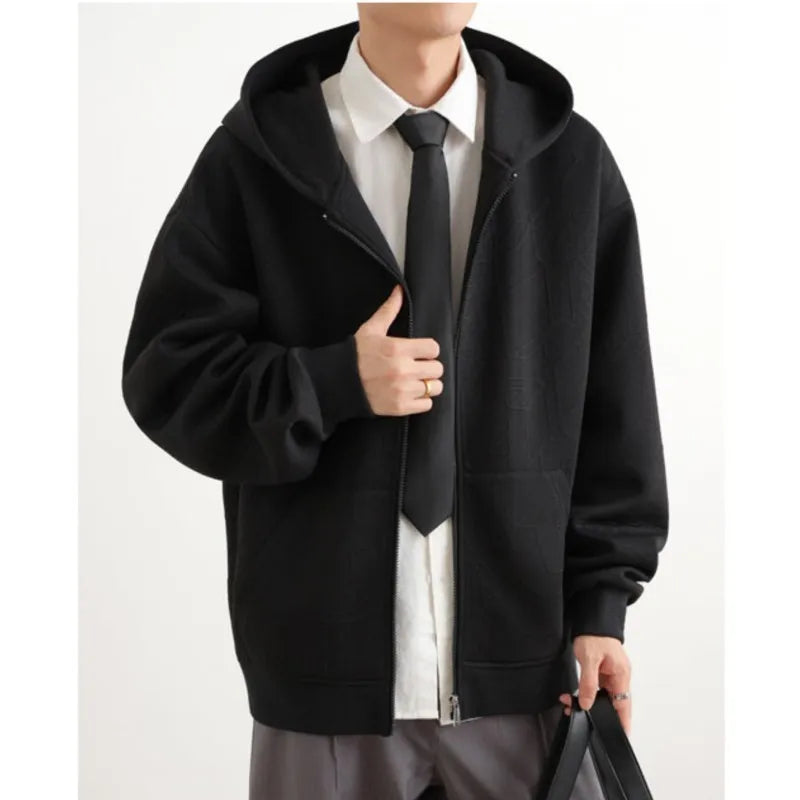 Men’s Hooded Streetwear Jacket
