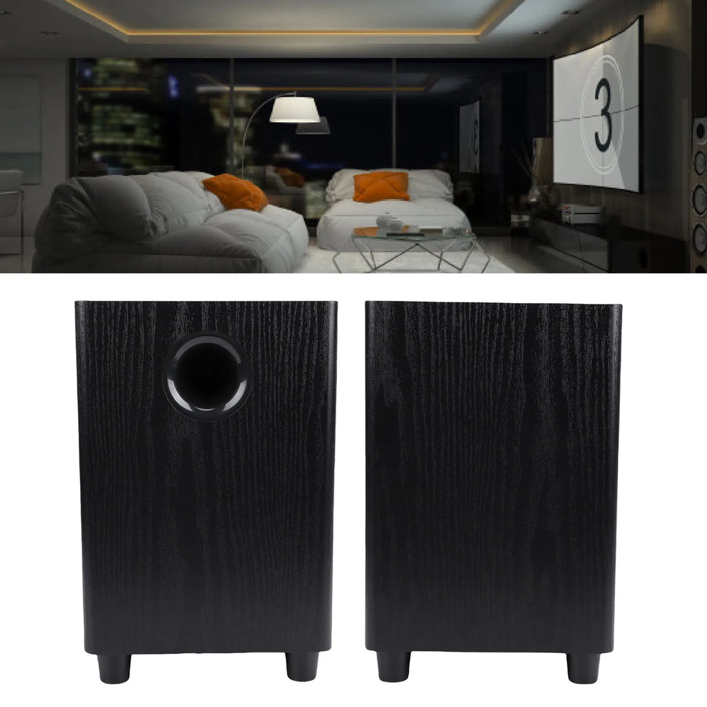 100W Home Subwoofer 6.5 Inch Independent Passive Subwoofer Speaker Plug and Play for Home Theater Party Home Theater Subwoofer