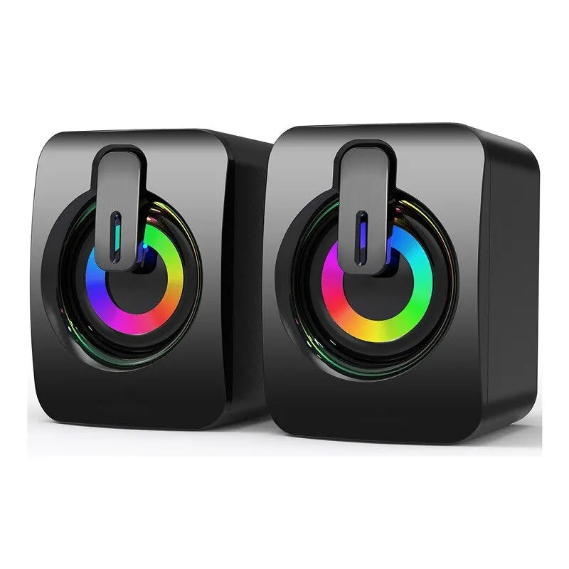 USB Stereo Computer Speakers – Standard & LED Options