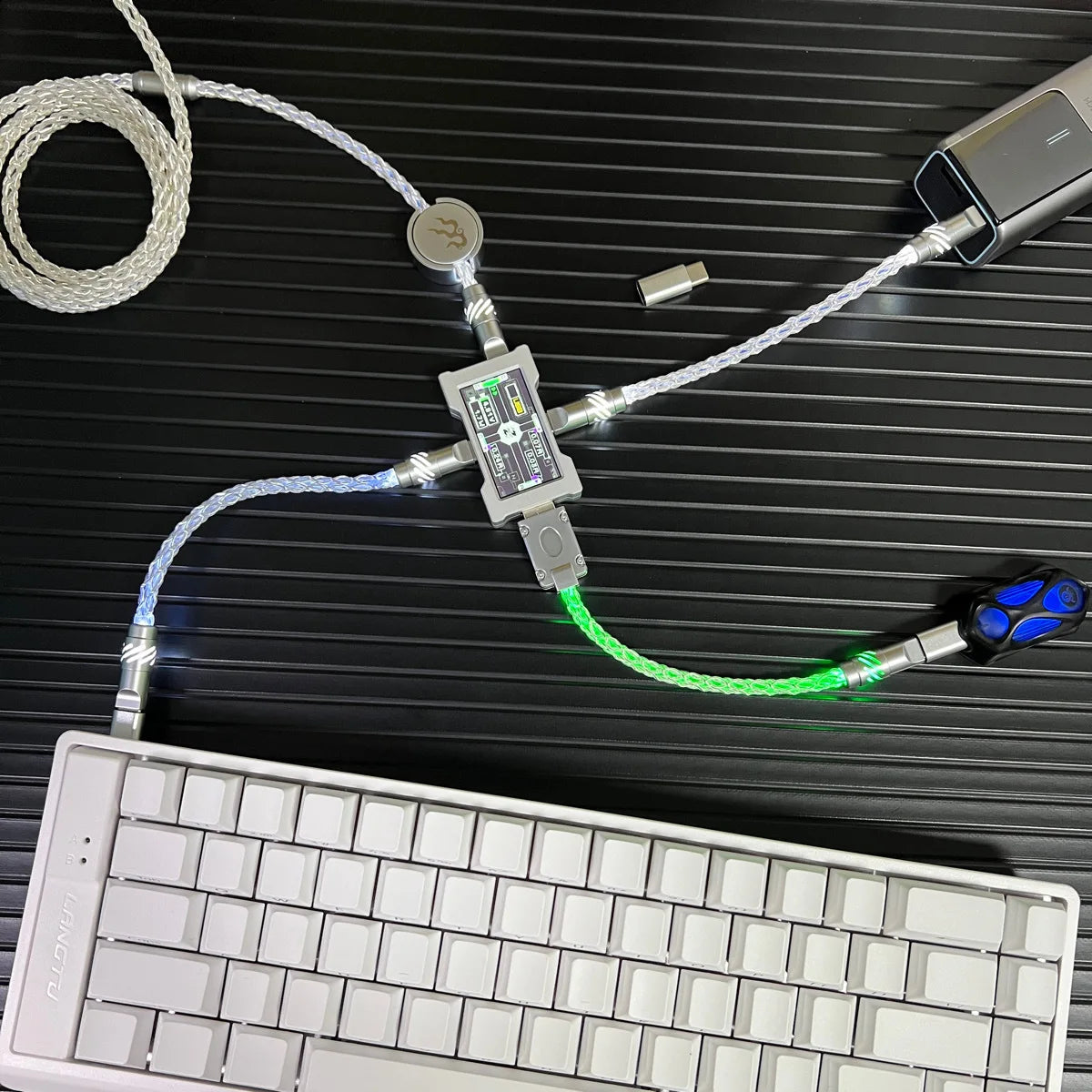 Magnetic Single-Crystal Copper Keyboard Cable