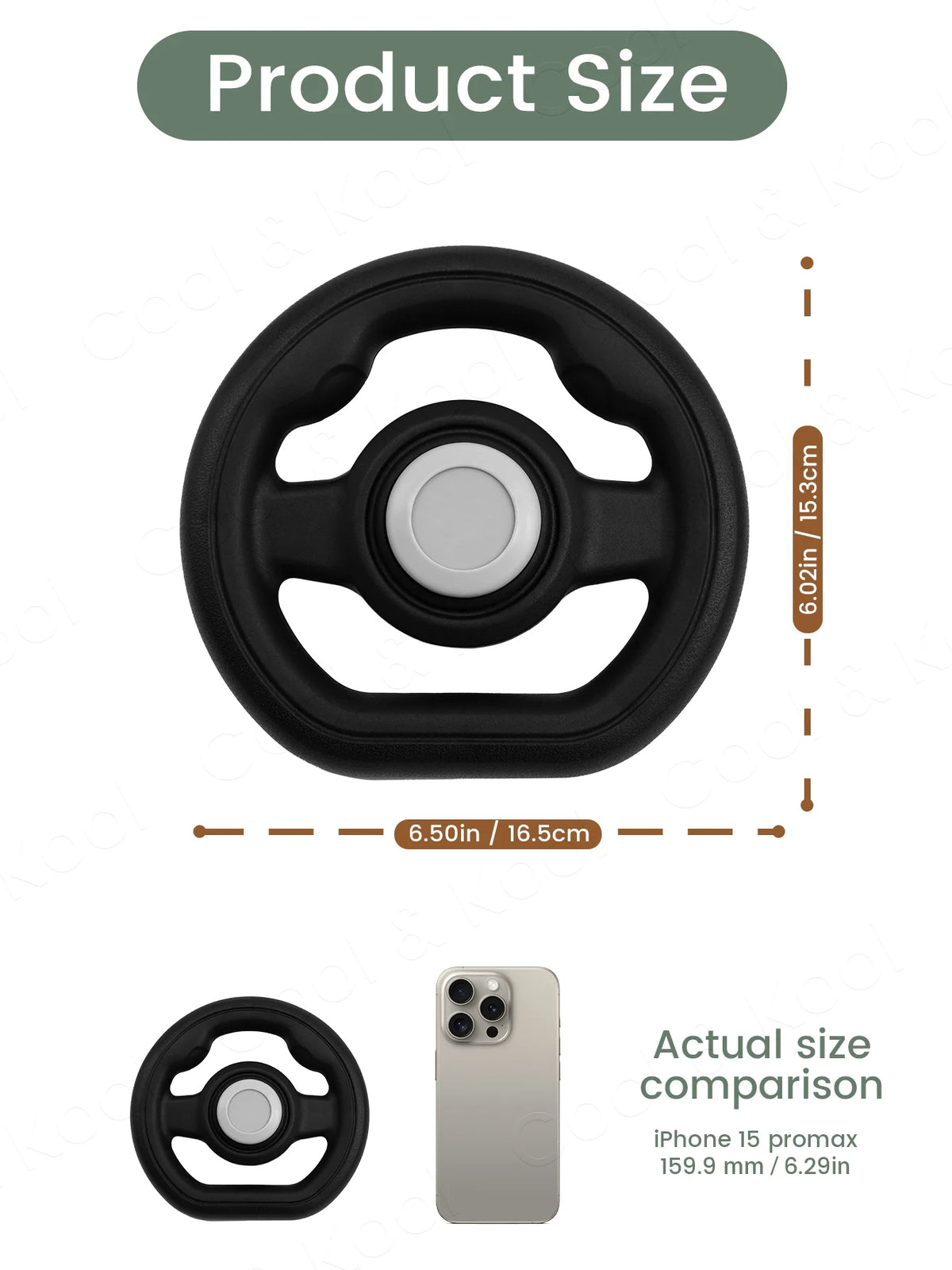360° Stroller Steering Wheel Toy