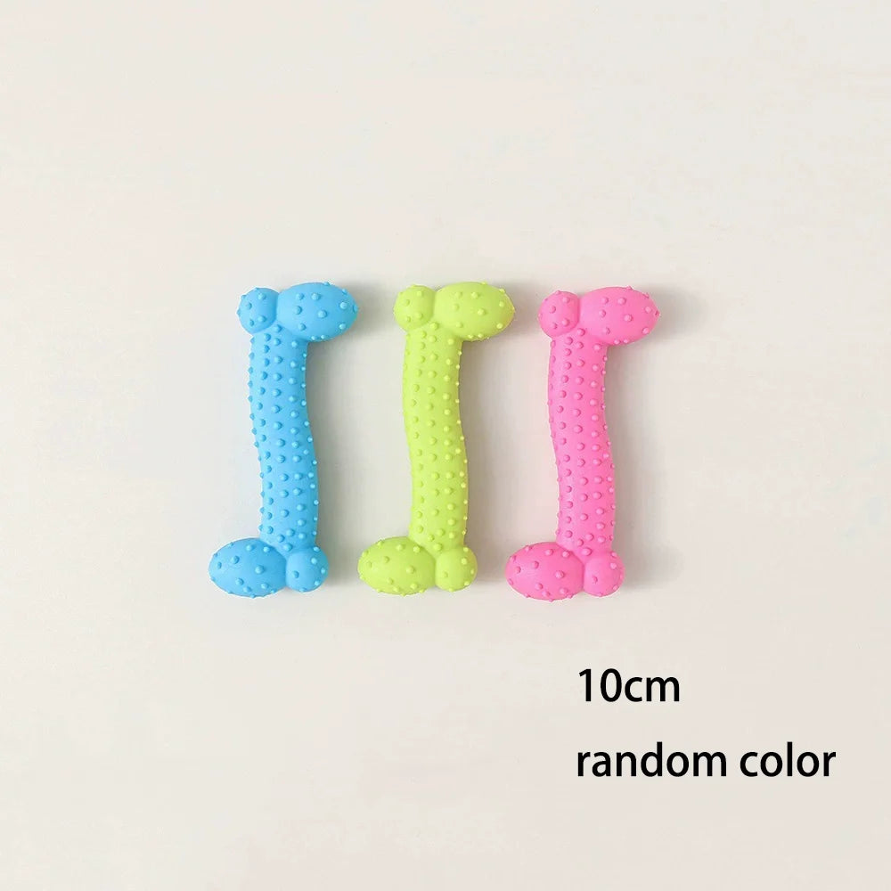 Bone-Shaped Bite-Resistant Dog Chew Toy