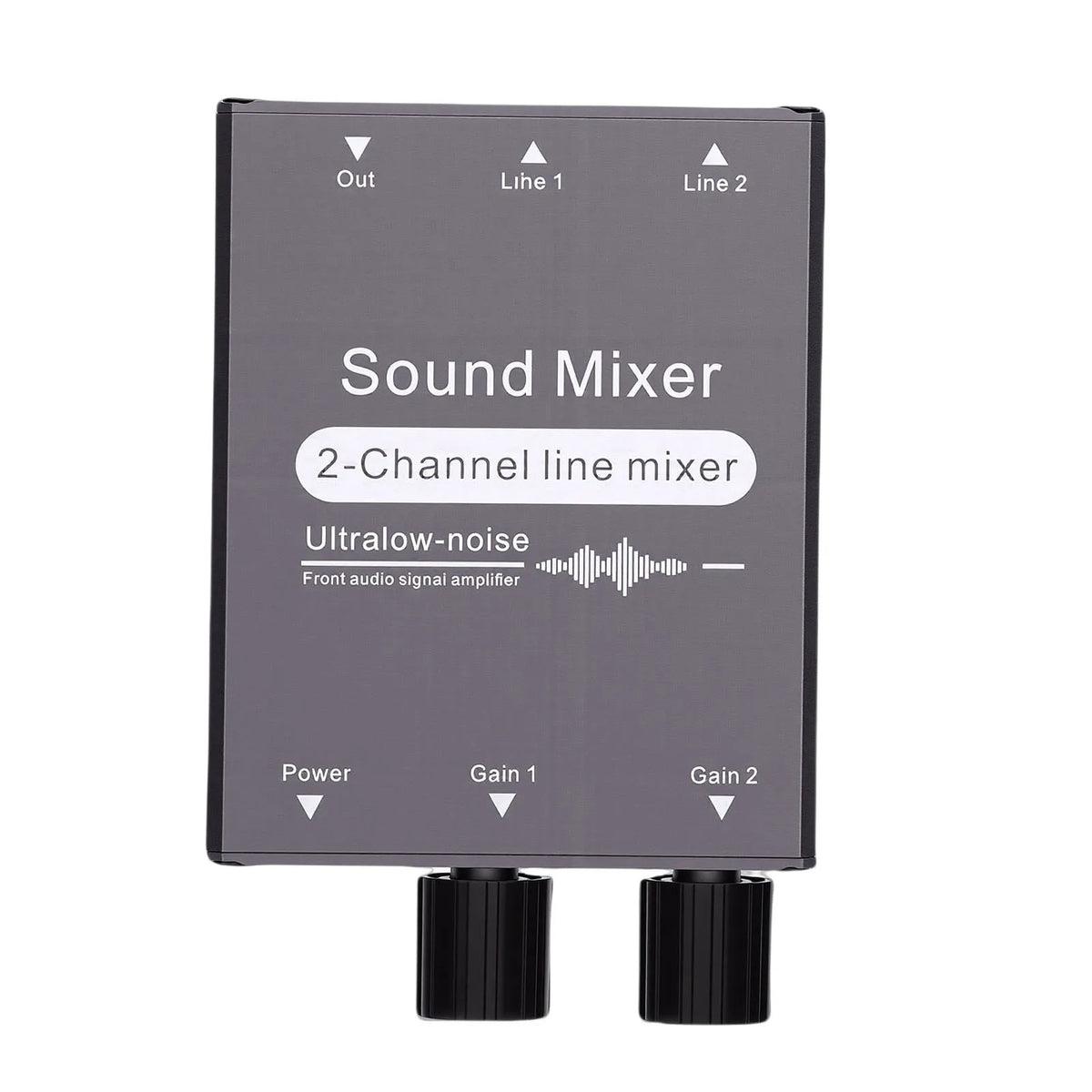 2-Channel 3.5mm Stereo Audio Mixer/Switcher