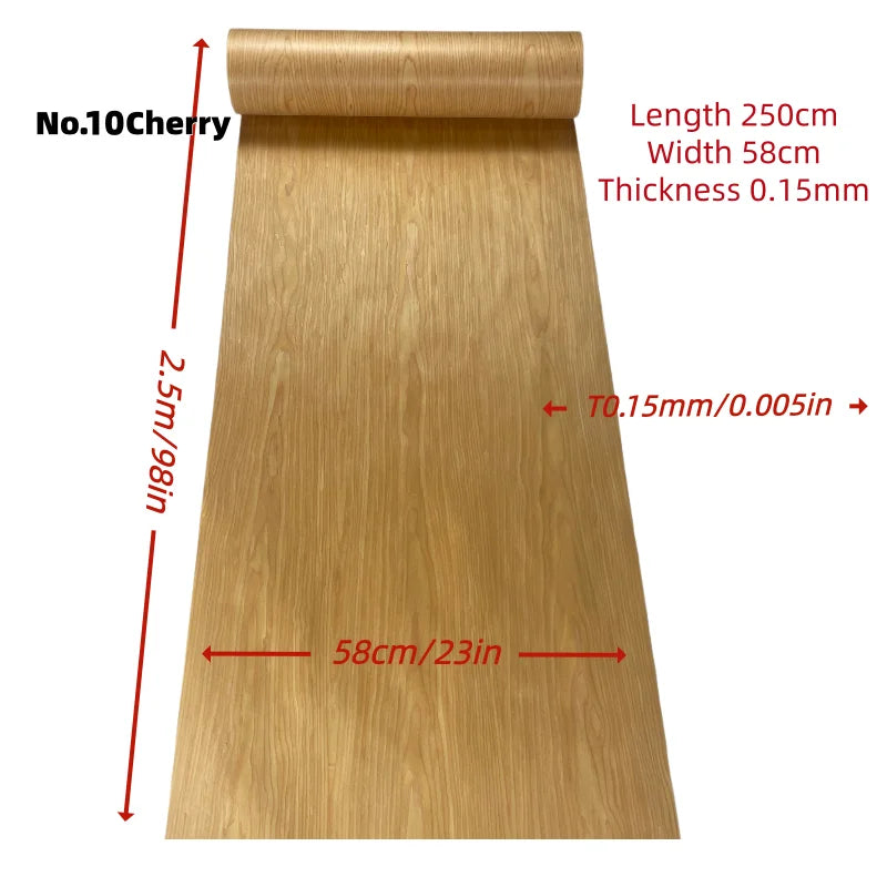 DIY Wood Veneer Sheets – Teak, Cherry, Oak & Walnut