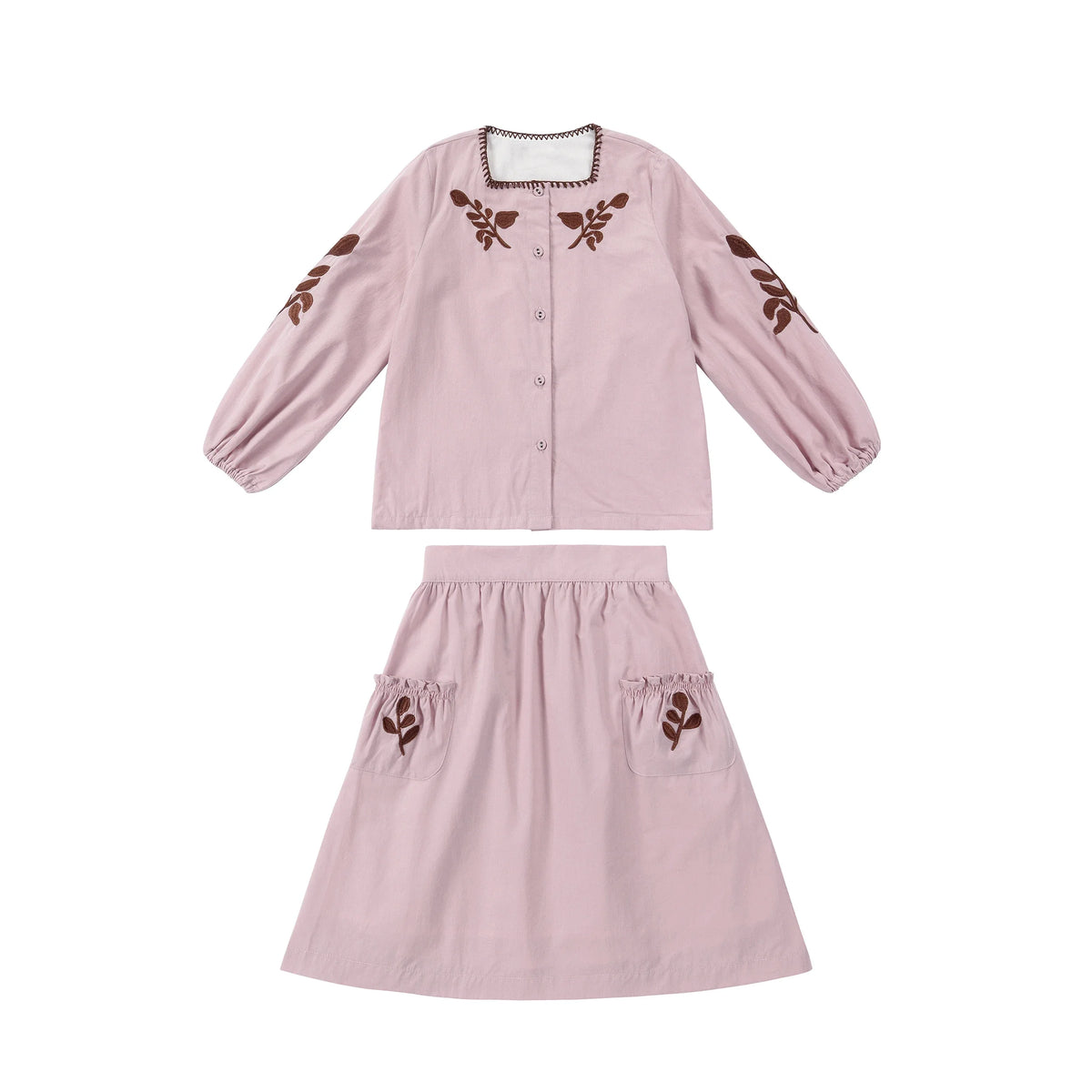AP Chocolate Family Matching Clothing Set