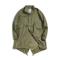 MADEN Men’s Vintage M65 Fishtail Trench Coat