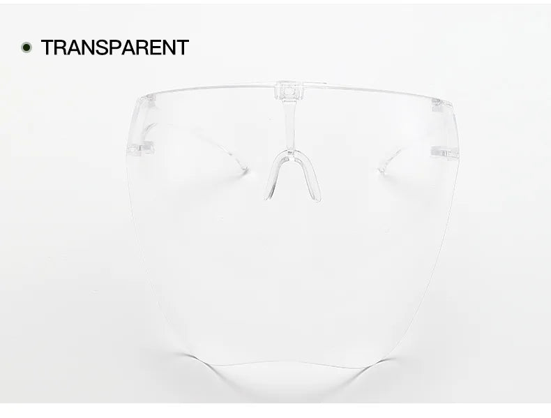 Gafas de sol con pantalla facial completa