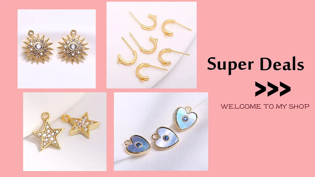 14K Gold-Plated Brass Jewelry-Making Chain