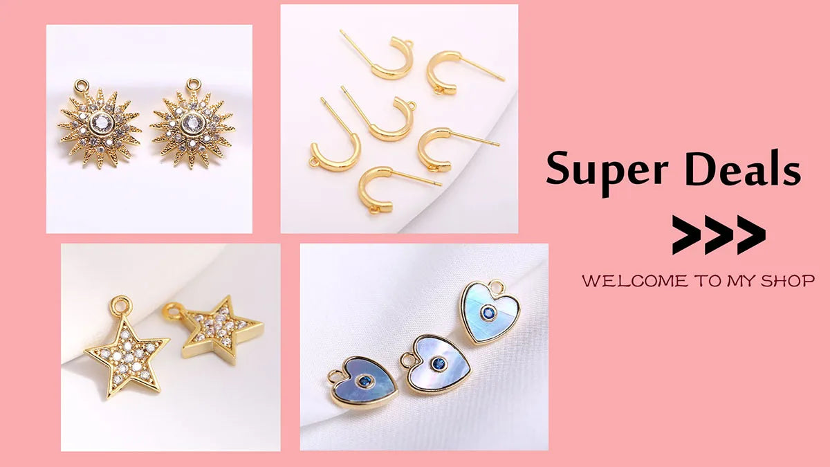 14K Gold-Plated Brass Jewelry-Making Chain