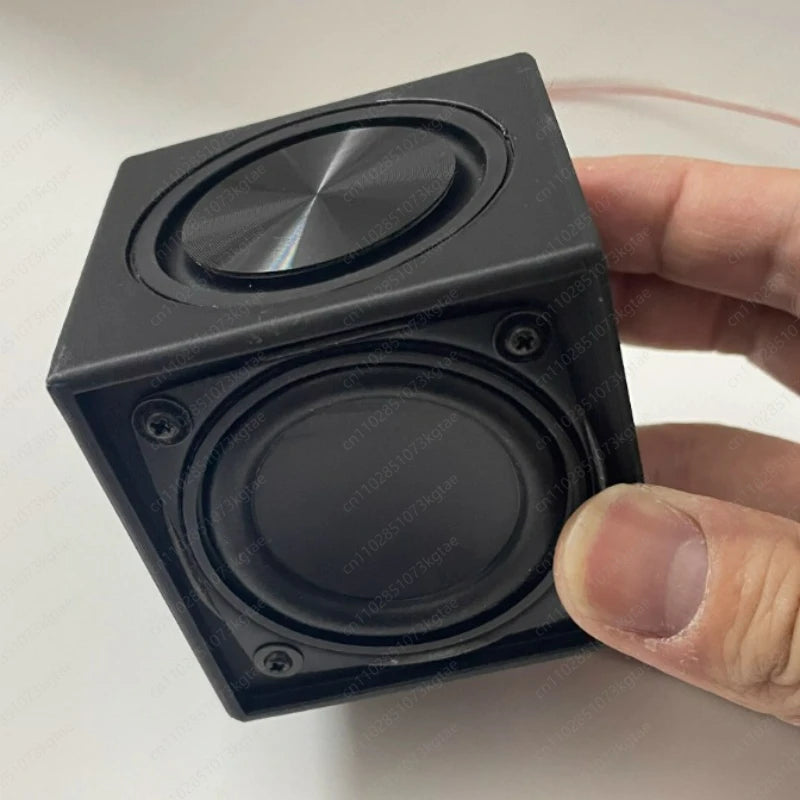 2-Inch heavy subwoofer double diaphragm passive speaker PP waterproof basin 10-15W computer desktop electric car audio DIY