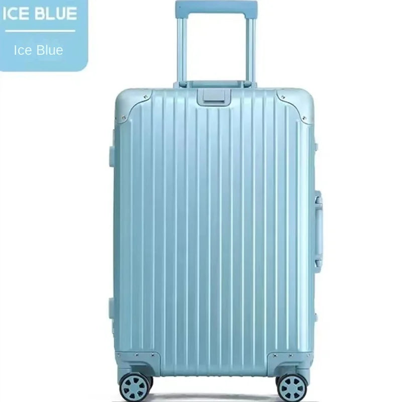 Aluminum-Magnesium TSA Lock Travel Suitcase