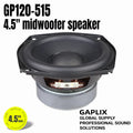 MW Audio 4.5" Subwoofer 4 Ohm 40W, 25mm Voice Coil Long Throw High Performance Bass Woofer 120mm